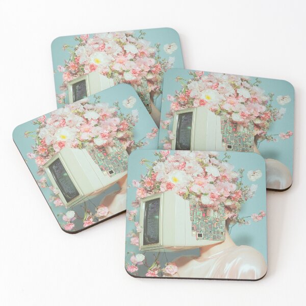 Item preview, TechnoBloom | Floral Interface designed and sold by Cyber Garden Studio.
