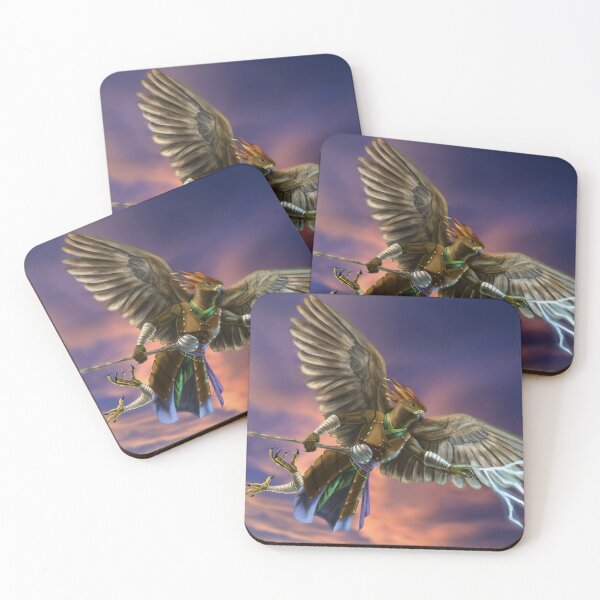 Item preview, Aarakocra Spellcaster Illustration designed and sold by EricJozef.