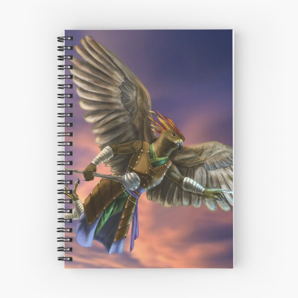Item preview, Aarakocra Spellcaster Illustration designed and sold by EricJozef.