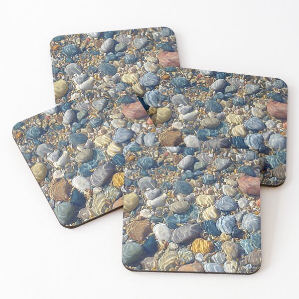 Item preview, Colorful Underwater Beach Cobbler Abstract designed and sold by Kathilee.