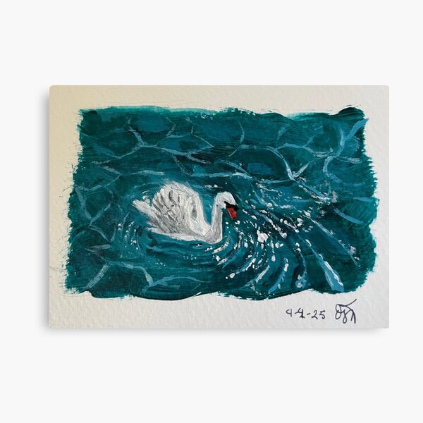 Item preview, Swan on a Lake designed and sold by modette_illustrates.