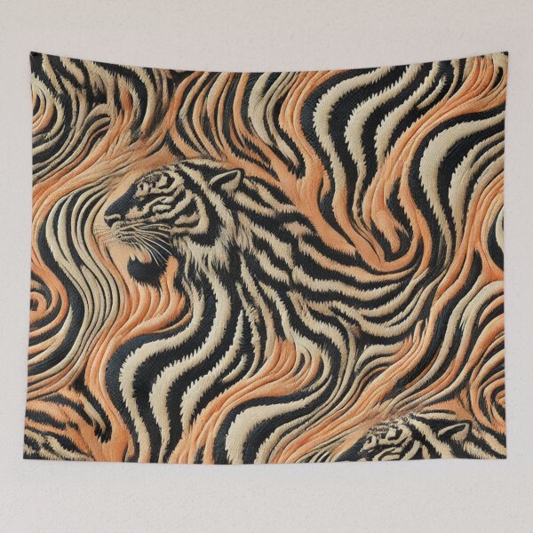 Item preview, tiger stripe designed and sold by TEEJAMBOREE.