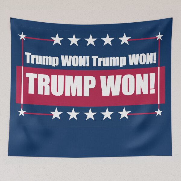 Item preview, Trump Won! Trump Won! TRUMP WON! designed and sold by Swabcraft.