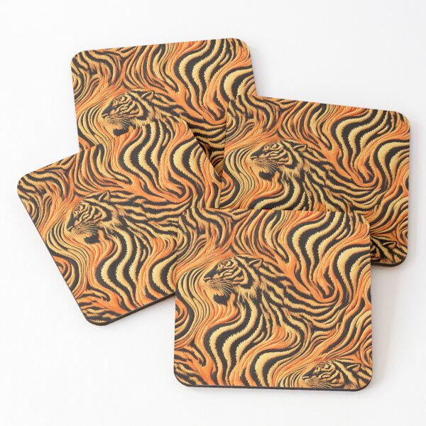 Item preview, tiger stripe designed and sold by TEEJAMBOREE.
