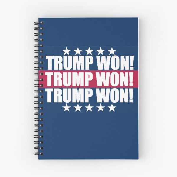 Item preview, TRUMP WON! TRUMP WON! TRUMP WON! designed and sold by Swabcraft.