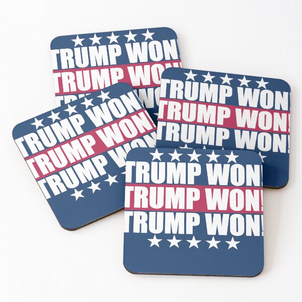 Item preview, TRUMP WON! TRUMP WON! TRUMP WON! designed and sold by Swabcraft.