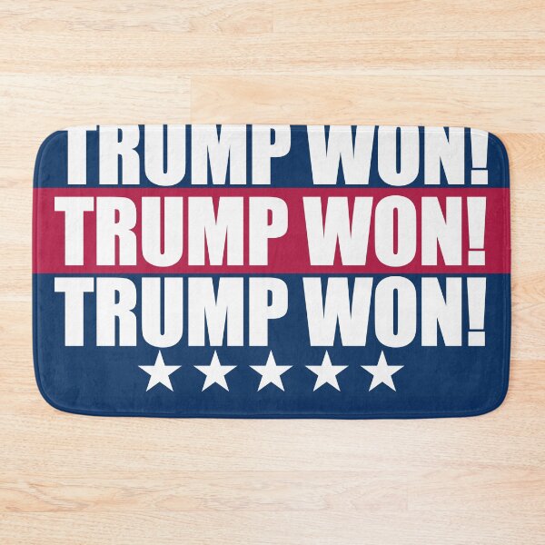 Item preview, TRUMP WON! TRUMP WON! TRUMP WON! designed and sold by Swabcraft.