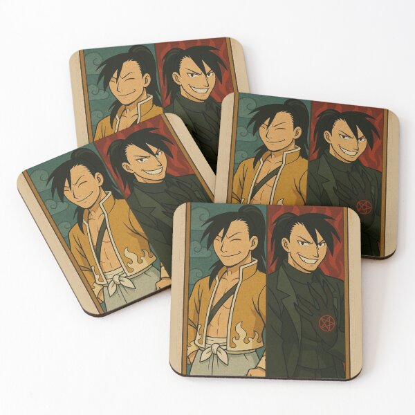 Item preview, Ling & Greed Tarot Card from FMA designed and sold by Stimmygirl Studios.