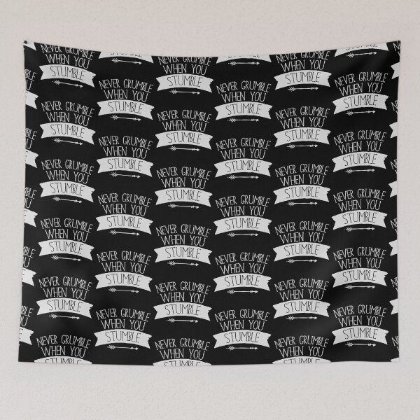 Item preview, Never grumble when you stumble designed and sold by jazzydevil.