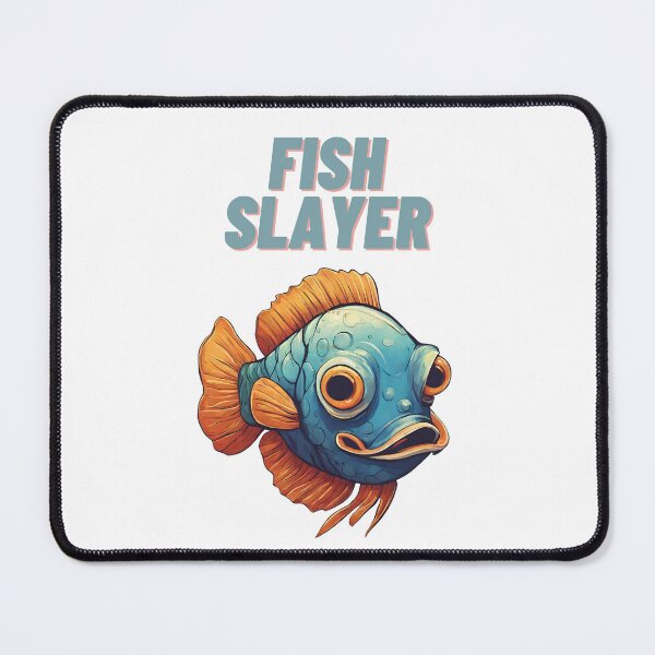 Item preview, Fish Slayer Funny Fish  designed and sold by silviaol.