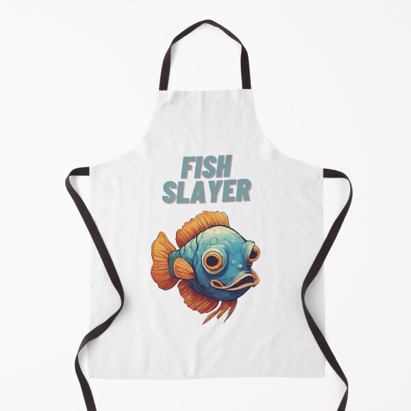 Item preview, Fish Slayer Funny Fish designed and sold by silviaol.