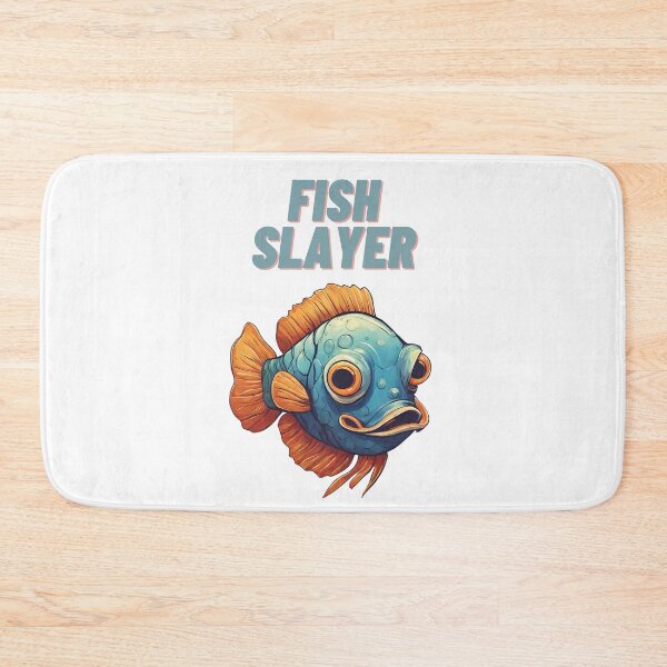 Item preview, Fish Slayer Funny Fish  designed and sold by silviaol.