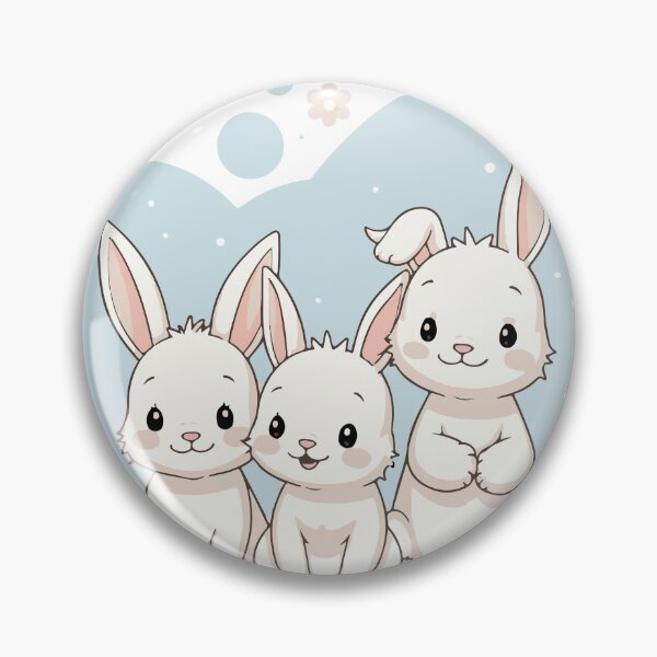Item preview, Three Bunnies designed and sold by Symbol-as.