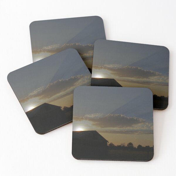 Item preview, Morning Glow Over The Hayshed designed and sold by Larry Davis.