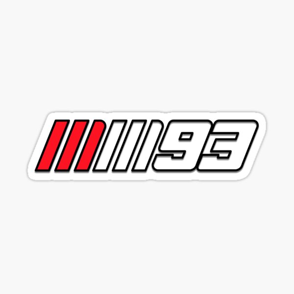 Vista previa del artículo con la obra «Marc Márquez 93 MM93 MGP Líneas Negras», diseñado y vendido por DoemaZ.