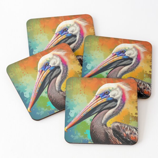 Item preview, Pelican Popart designed and sold by RedHandedOD.