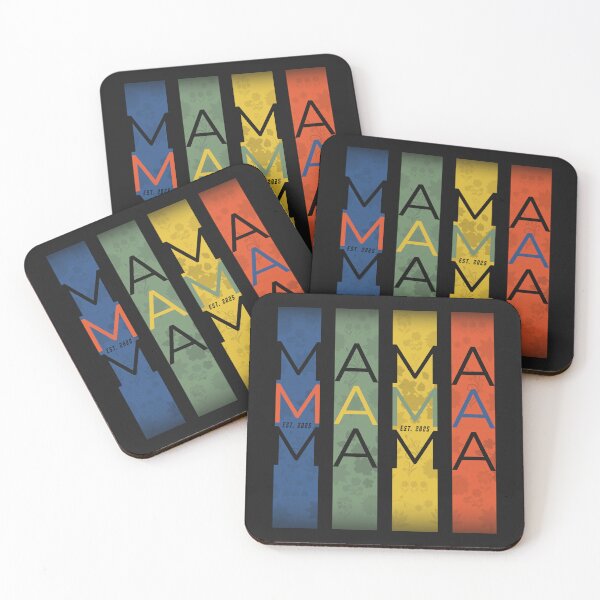 Item preview, MAMA EST. 2025 - Colorful Panels Design for Expecting Mothers designed and sold by cabana.space.