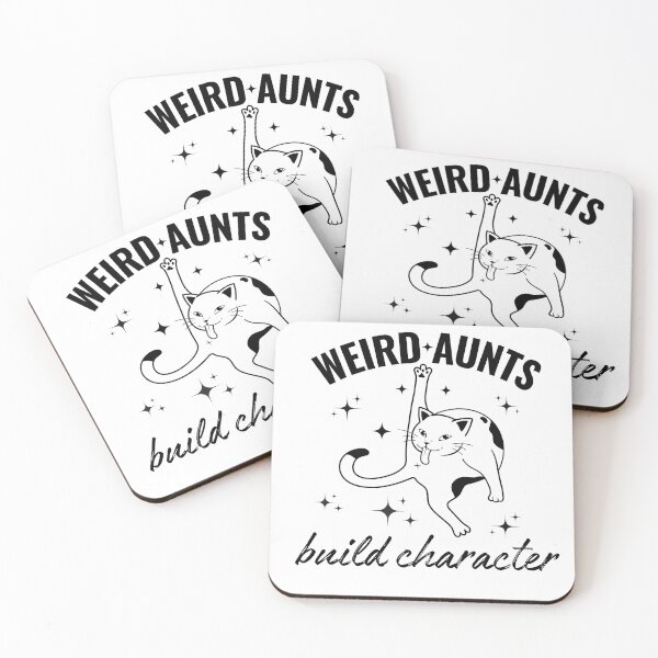 Item preview, Funny Cat Aunt, Weird Aunts Build Character, designed and sold by faridman.