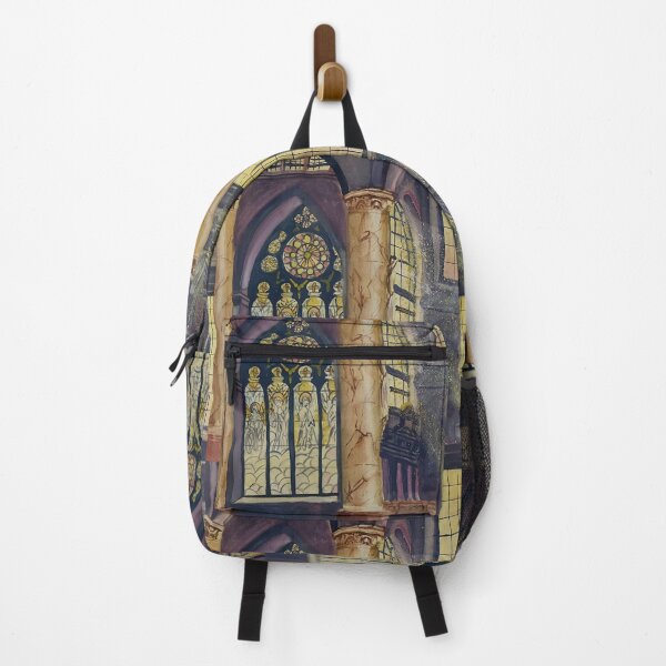 Item preview, Church St. Paul Scenery Historic Backdrop Study gauche & watercolor designed and sold by Seamic-Views.