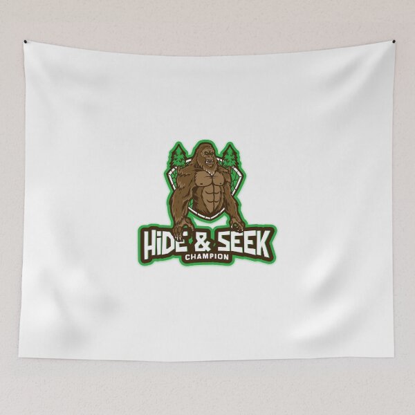 Item preview, Hide & Seek Champion Sasquatch Humor designed and sold by SkiesOfBlue5150.