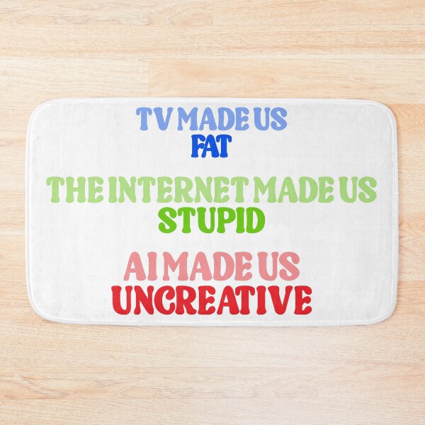 Item preview, Fat, Stupid, Uncreative designed and sold by VisionWind.