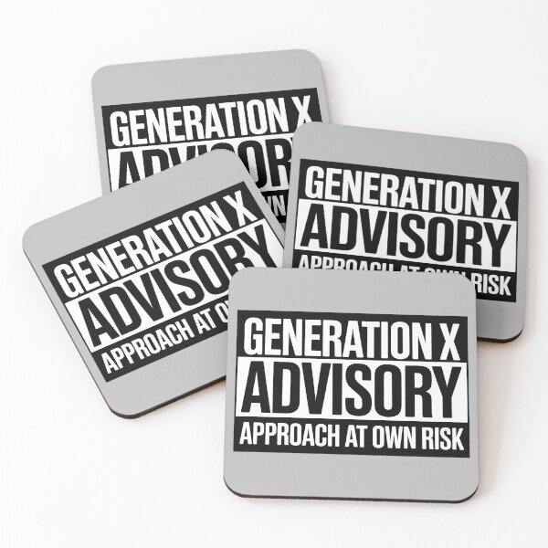 Item preview, Generation X Advisory Label designed and sold by theartfulaspie.