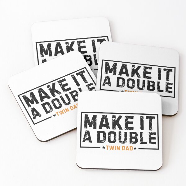 Item preview, Make It A Double Twin Dad designed and sold by Alberto Dominguez.