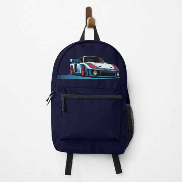 Item preview, Martini Porsche 935 Slant Nose classic Race Car Illustration designed and sold by blackdogshop.