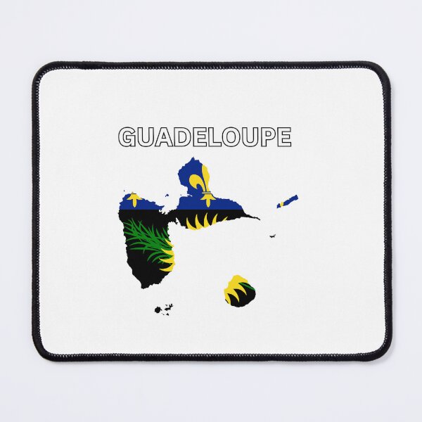 Item preview, Guadeloupe Flag Map Design designed and sold by atomstartup.