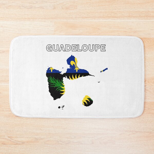 Item preview, Guadeloupe Flag Map Design designed and sold by atomstartup.