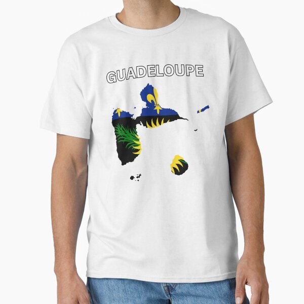 Item preview, Guadeloupe Flag Map Design designed and sold by atomstartup.