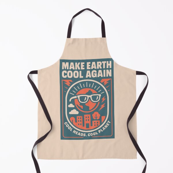 Item preview, Make Earth Cool Again Shirt – Eco Climate Poster Art designed and sold by Cheeky Companions.