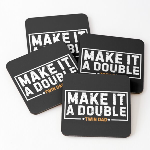 Item preview, Copy of Make It A Double Twin Dad designed and sold by Alberto Dominguez.