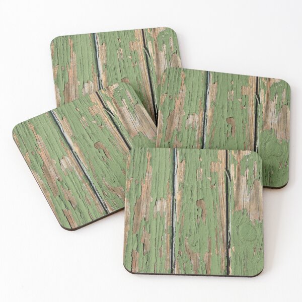 Item preview, Vintage Green Peeling Paint Texture – Rustic Weathered Wood designed and sold by The Sandy Design Store.