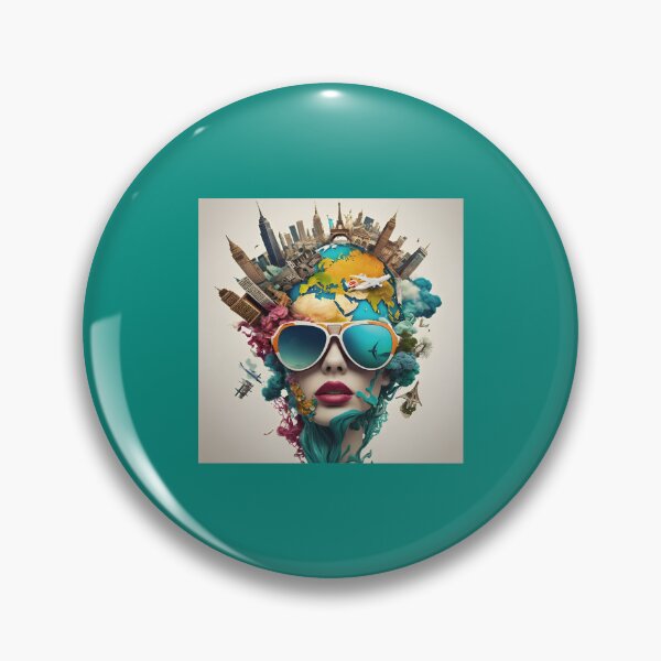 Item preview, Global Explorer: Cityscape Globe Head designed and sold by QuickPick Store.