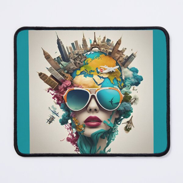 Item preview, Global Explorer: Cityscape Globe Head designed and sold by QuickPick Store.