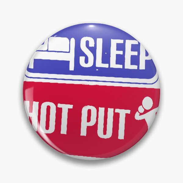 Item preview, Eat Sleep Shot Put Repeat designed and sold by Winther-Art.
