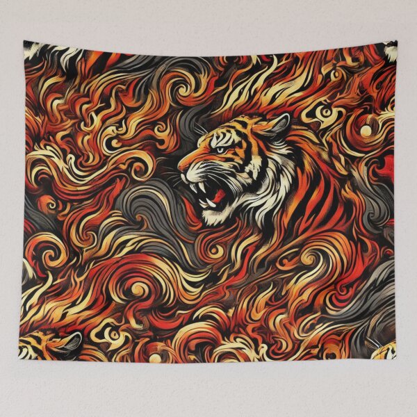 Item preview, tiger stripe designed and sold by TEEJAMBOREE.