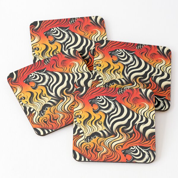 Item preview, tiger stripe designed and sold by TEEJAMBOREE.