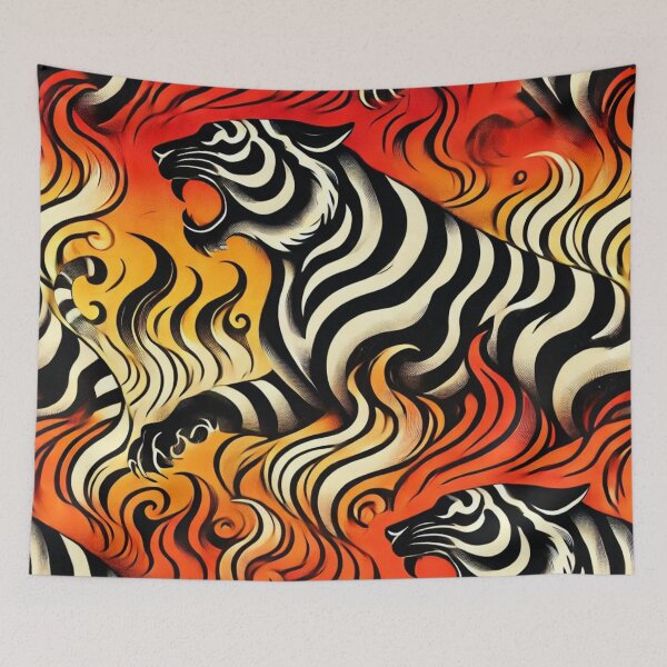 Item preview, tiger stripe designed and sold by TEEJAMBOREE.