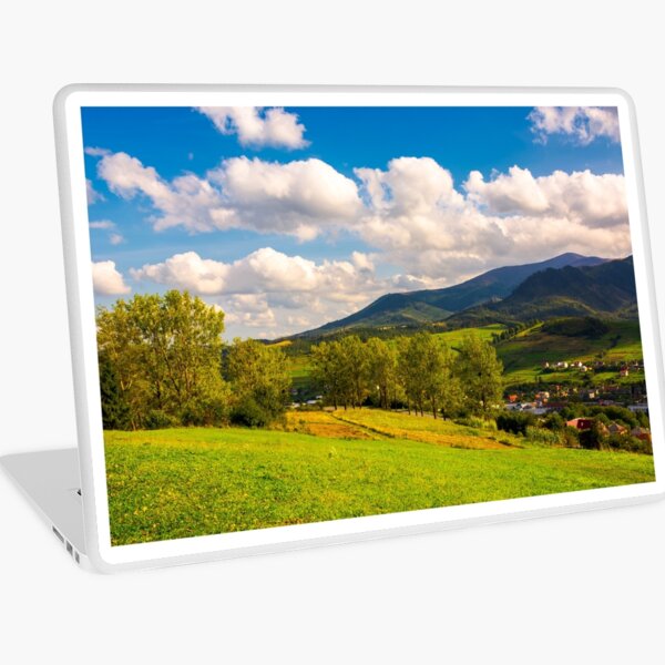 beautiful landscape in mountains Laptop Skin