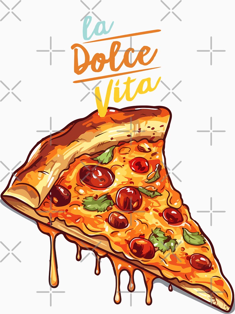 Bestseller La Dolce Vita Pizza – Italian Style Art with a Tasty