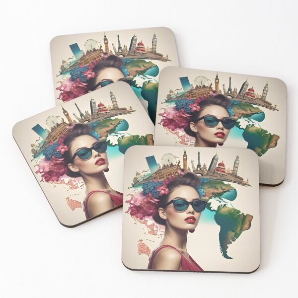 Item preview, Global Glam: Fashionable World Travele designed and sold by QuickPick Store.