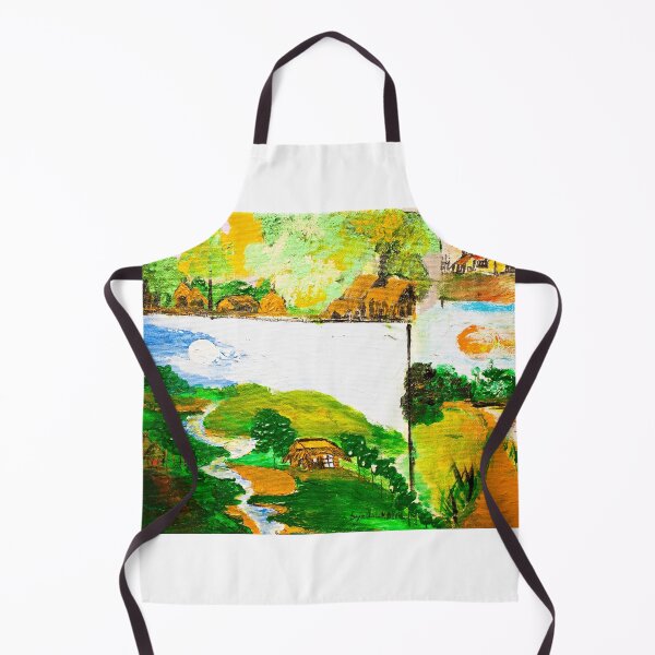 Item preview, Painting of Bangladeshi Countryside designed and sold by BanglaArtSyeda.