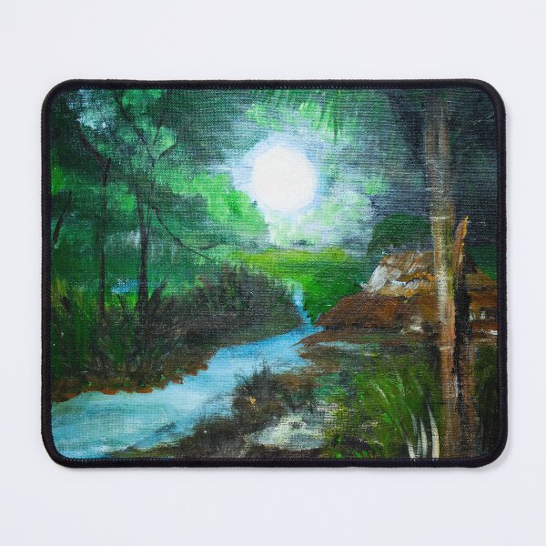Item preview, Painting of Bangladeshi Countryside designed and sold by BanglaArtSyeda.