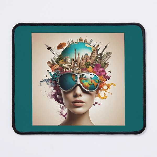 Item preview, Global Vision: The World Through Sunglasses designed and sold by QuickPick Store.