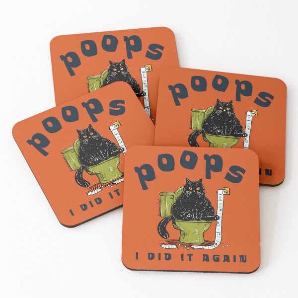 Item preview, Poops...I did it again designed and sold by KilkennyCat Art.