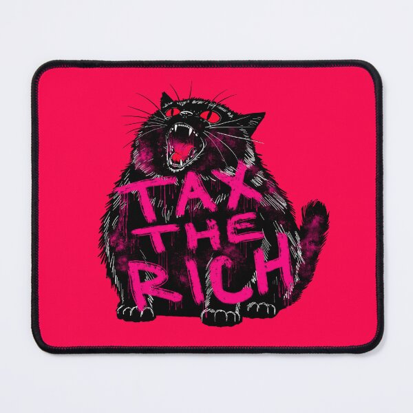 Item preview, Tax The Rich Chonky Cat designed and sold by KilkennyCat Art.