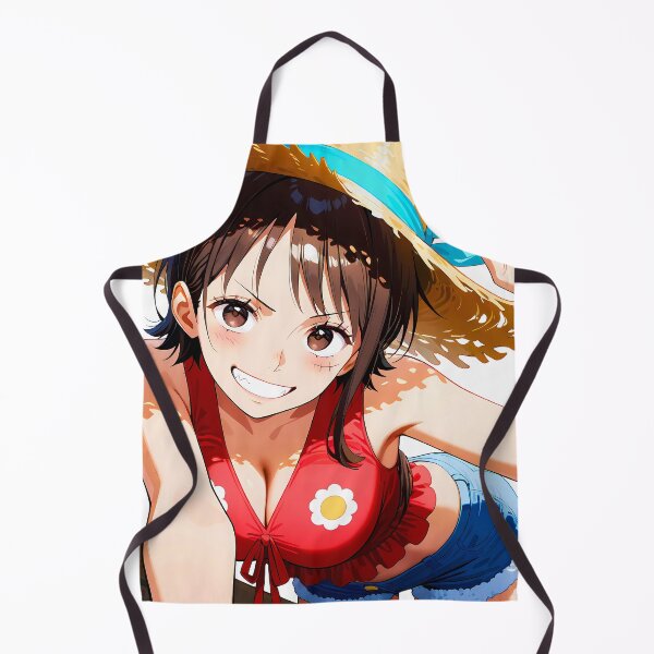 Item preview, Straw Hat Pirate Girl Anime Style – Summer Vibes Art designed and sold by LunattaStore.