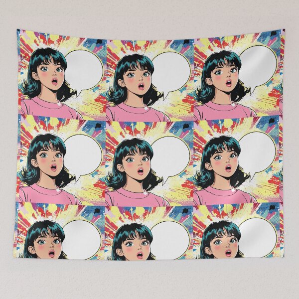 Item preview, Girl Cartoon 4096 designed and sold by Grafititee.